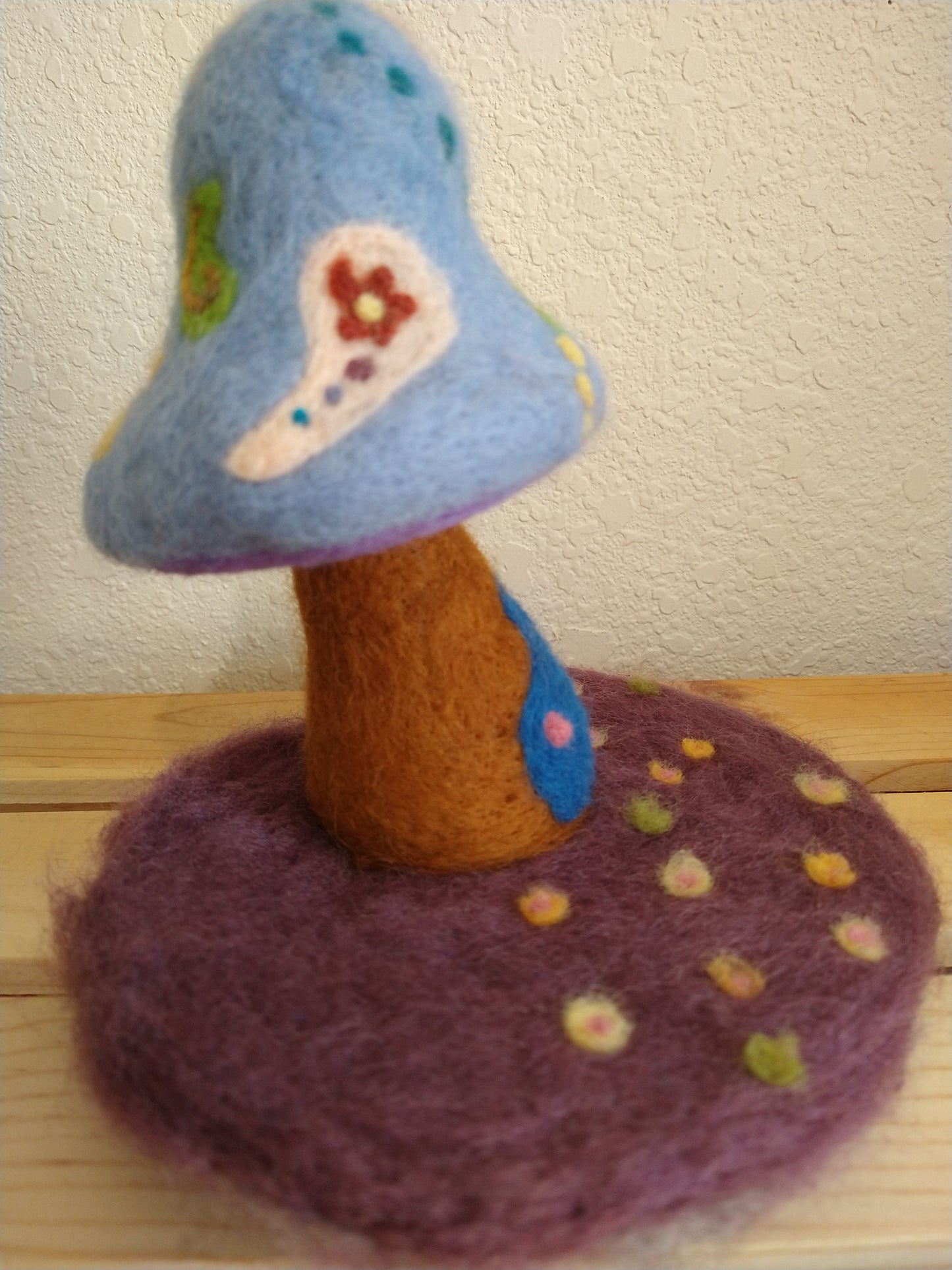Whimsical Retreat Felted Sculpture