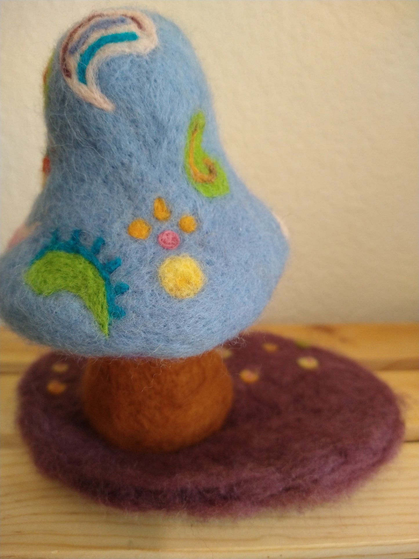 Whimsical Retreat Felted Sculpture