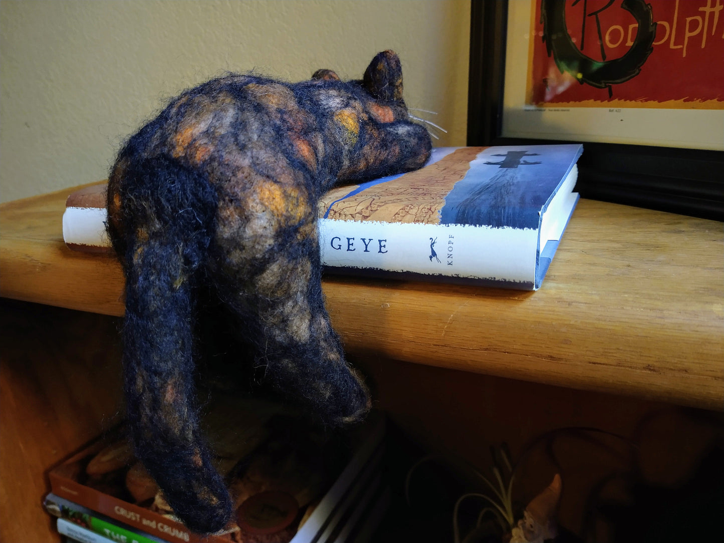 Margot Felted Cat