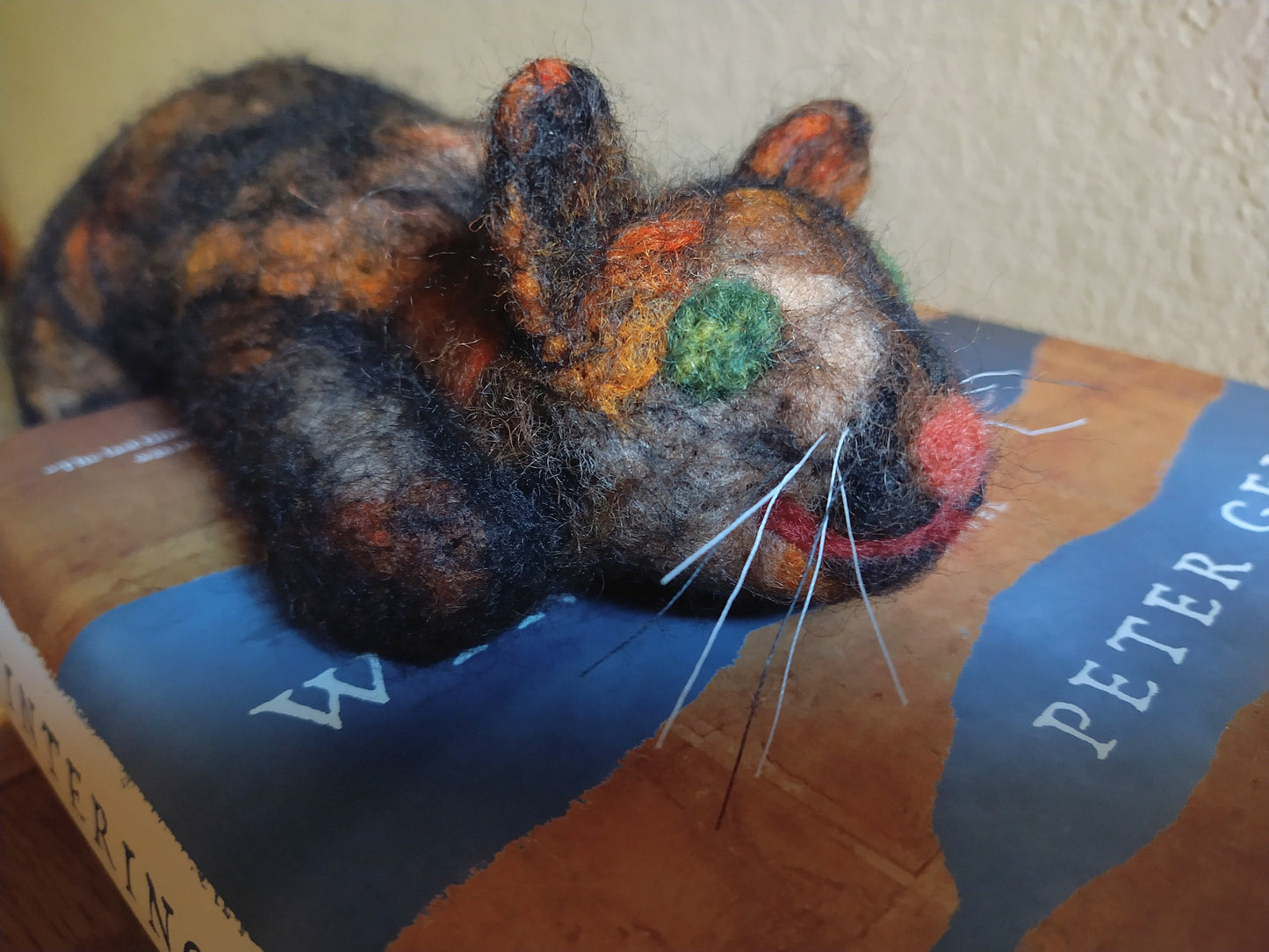 Margot Felted Cat