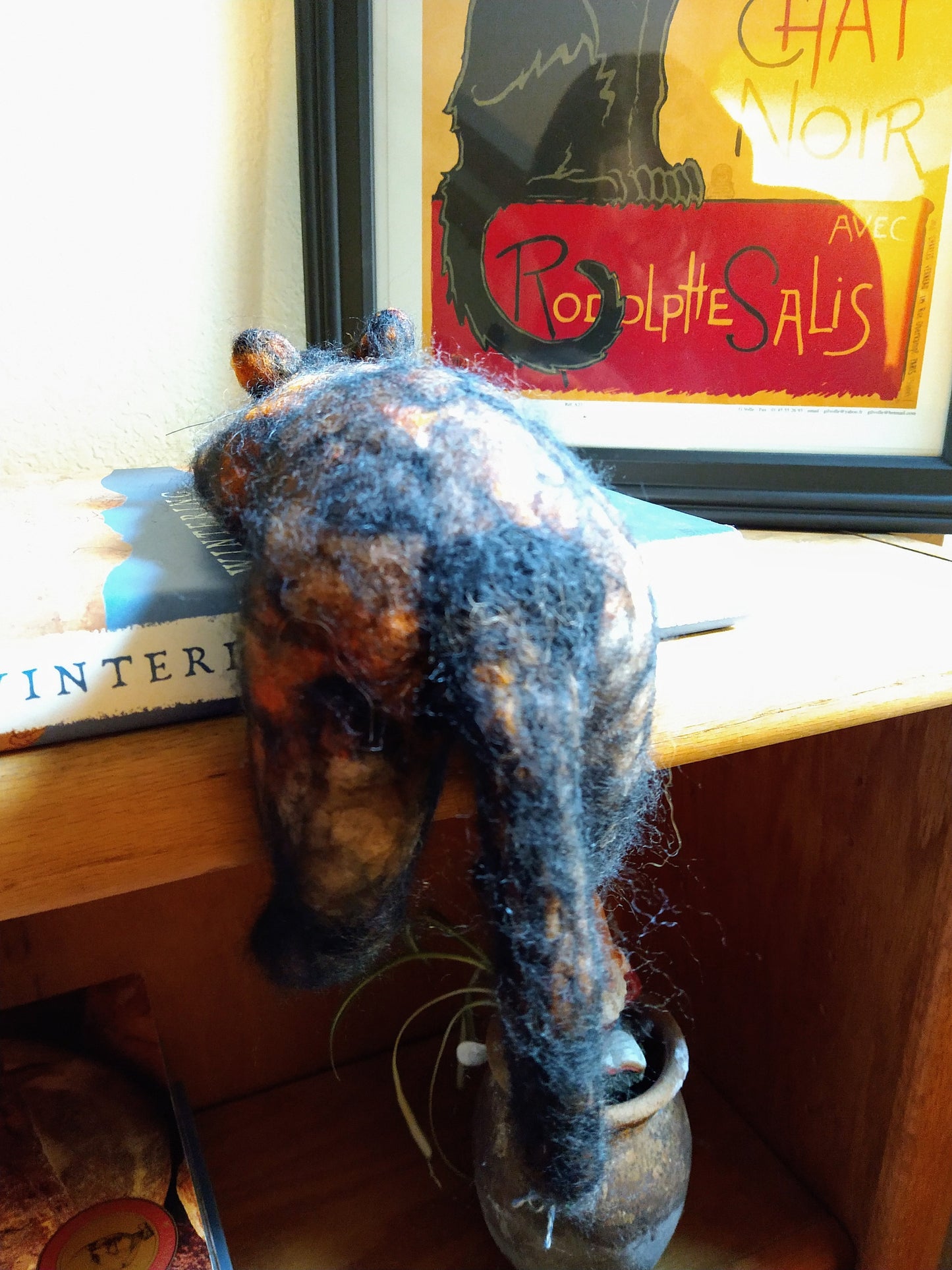 Margot Felted Cat