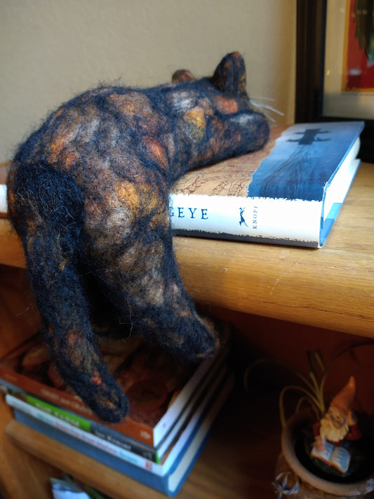 Margot Felted Cat