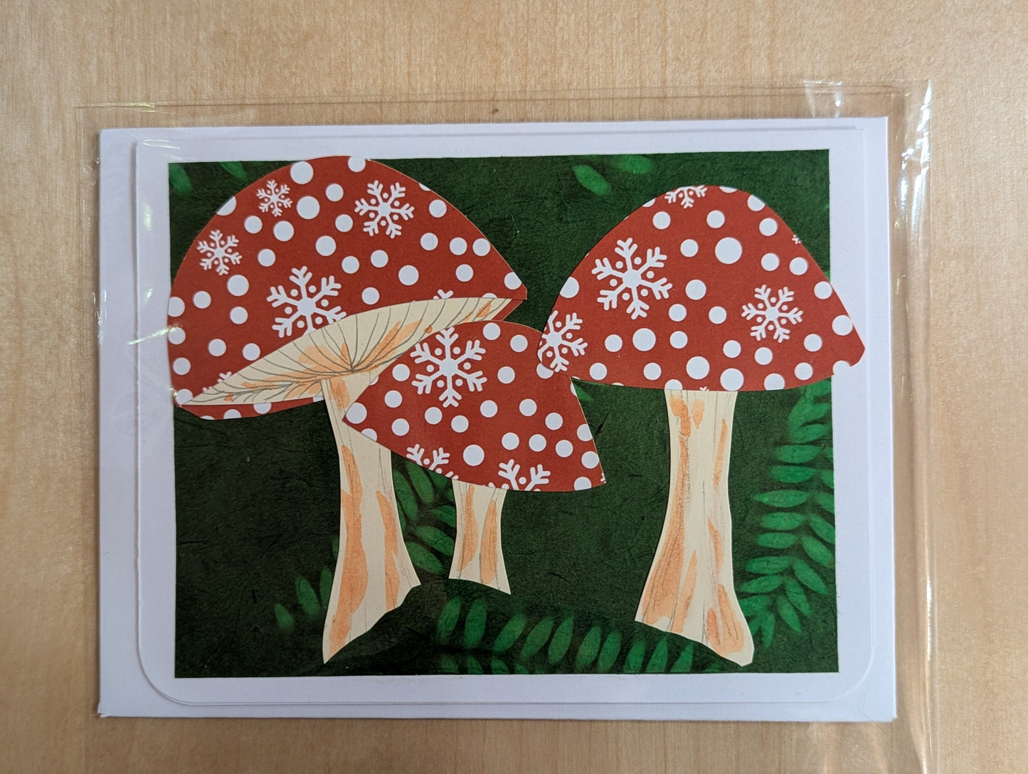 Greeting Card: Woodland Mushroom Wishes