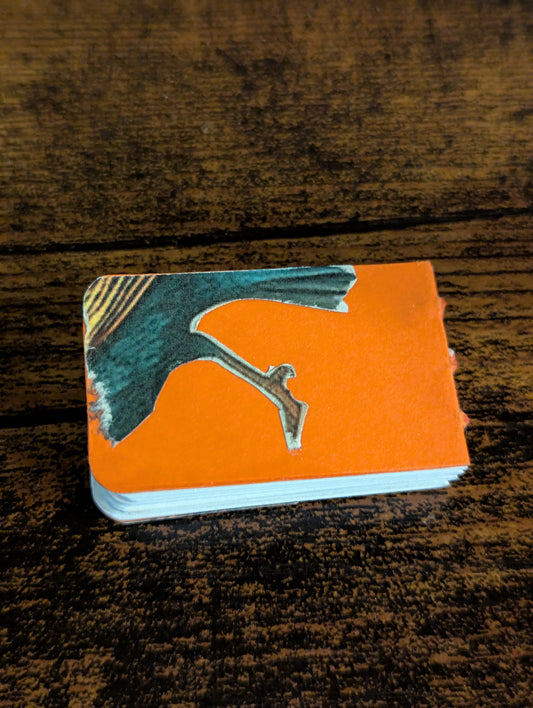 Journal: Mini Orange Bird Book