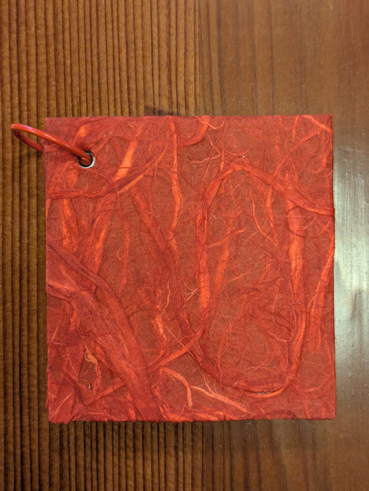 Notepad: Red Florentine