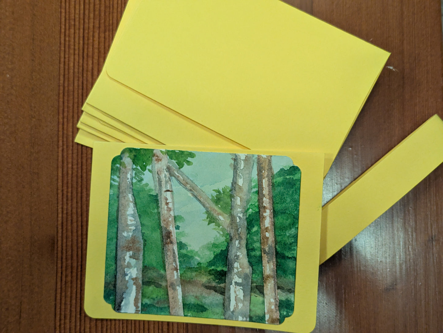Cards: Birch Woods Set of 5