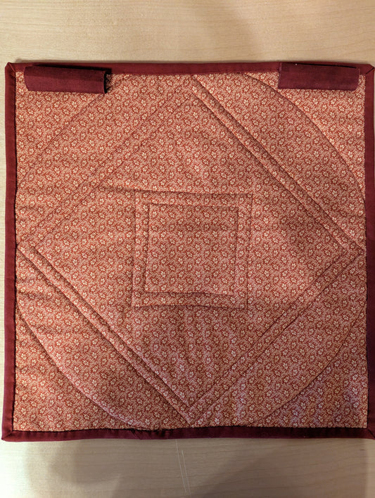 Quilted Wall Hanging: Blooming Basket