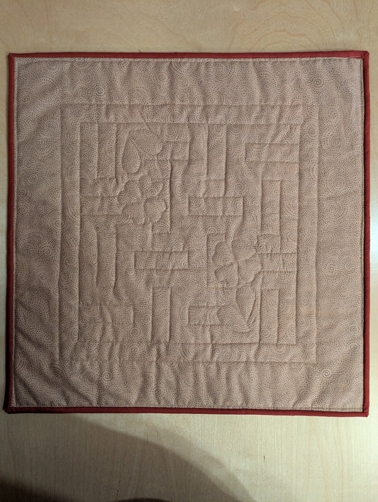 Quilted Wall Hanging: Busy Lizzy