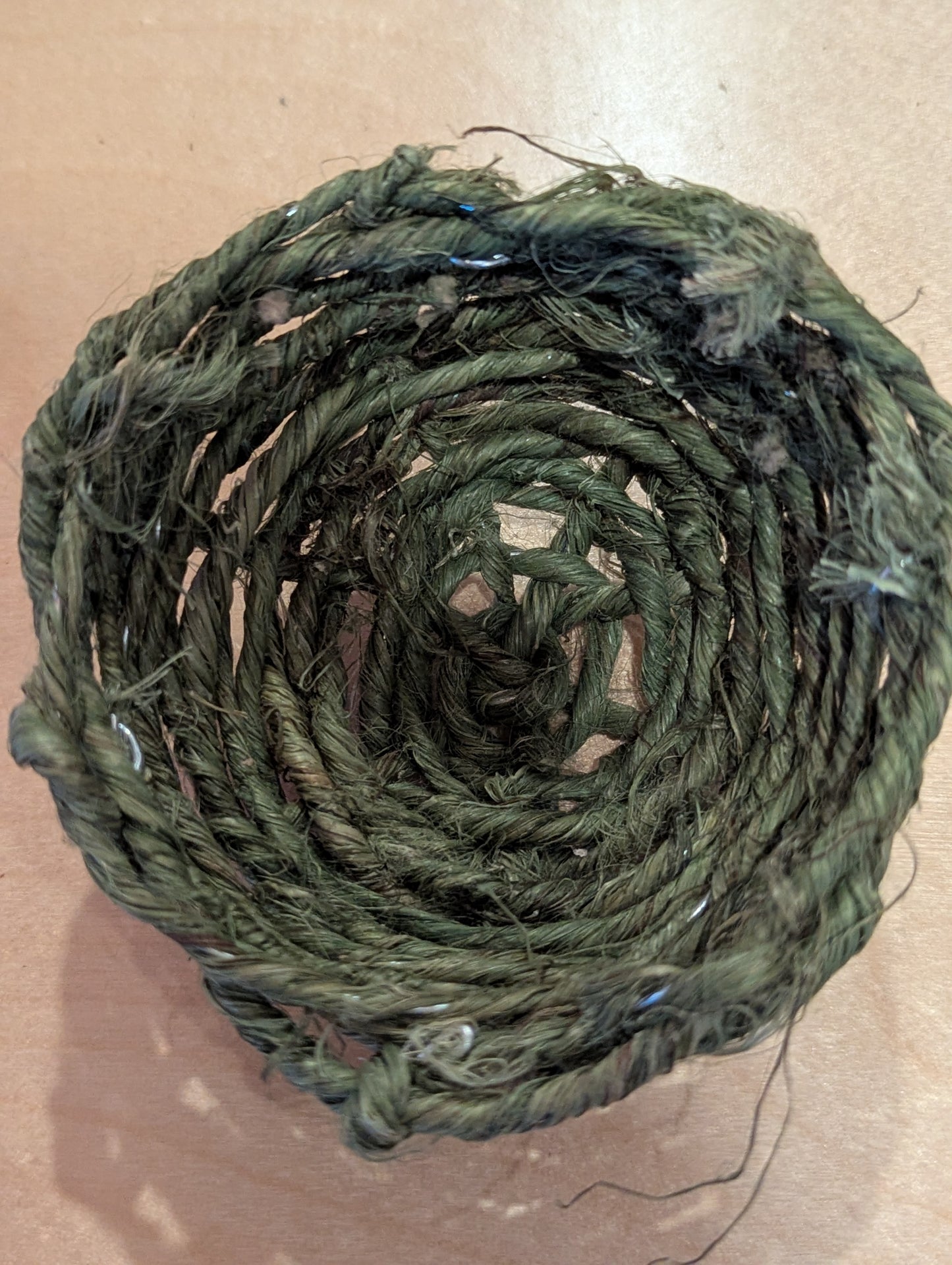 Nest: Green sisal