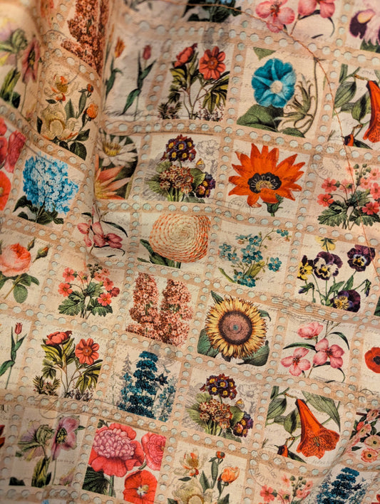 Vintage Floral Apron