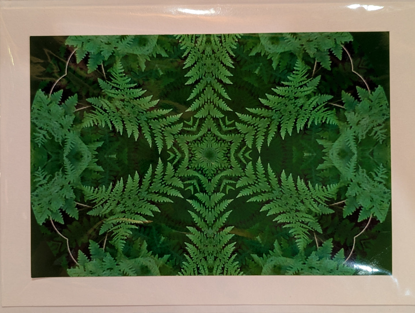 Card: Fern Mandala