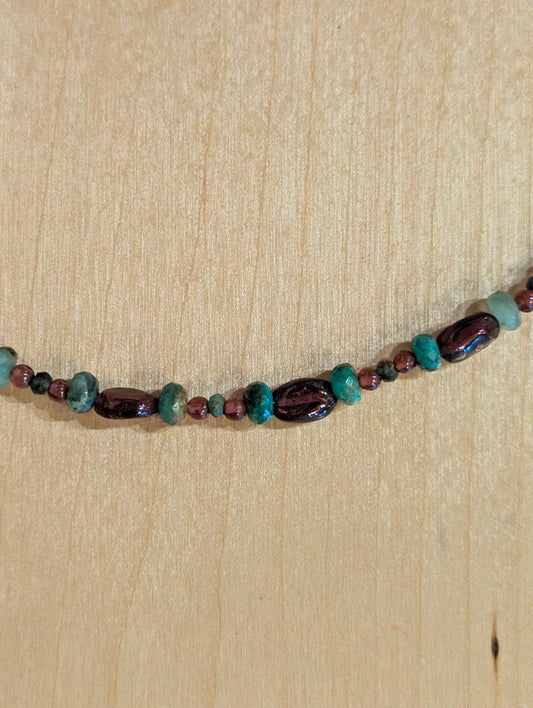 Necklace: water and wine