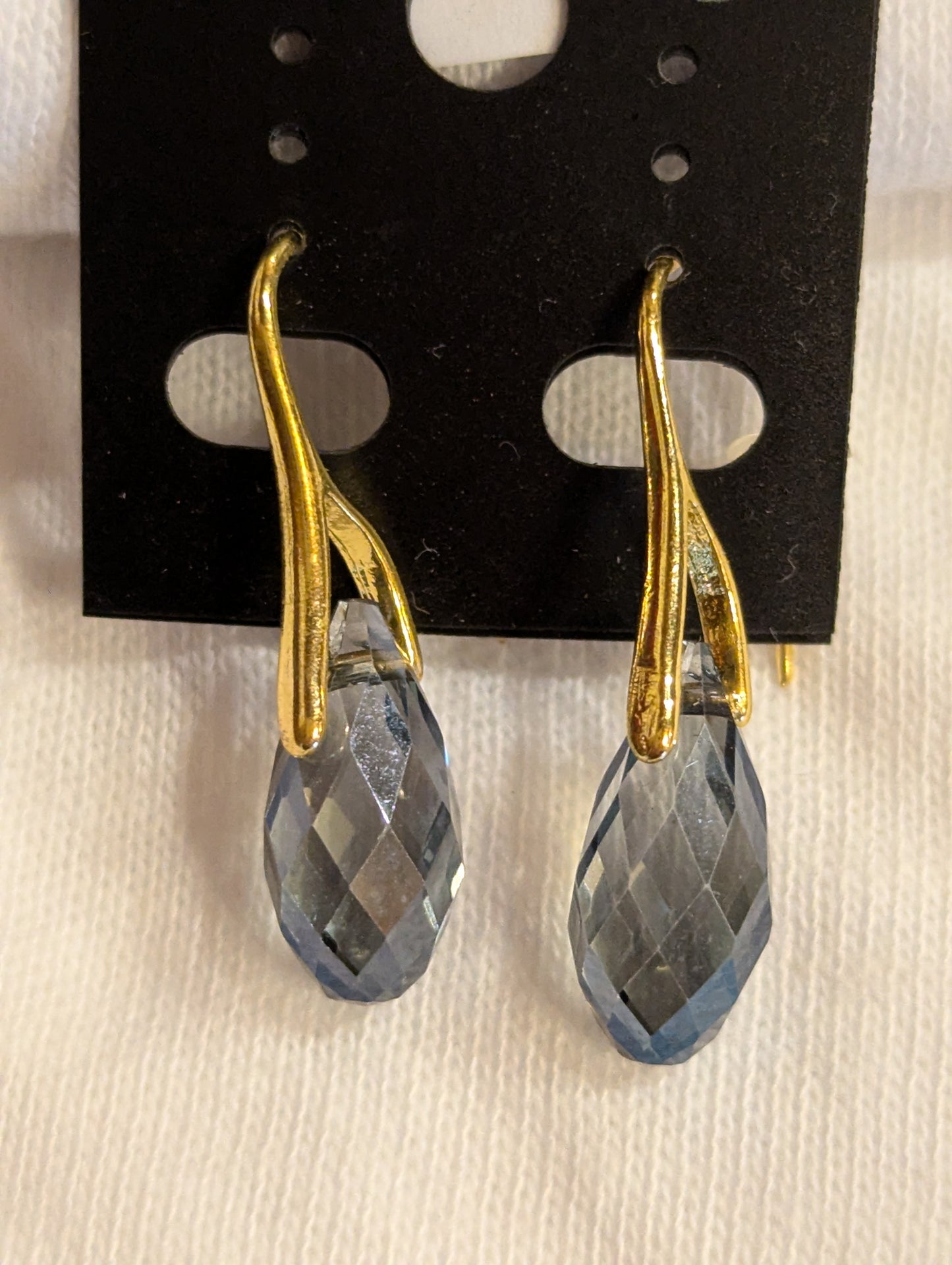 Earrings: London fog