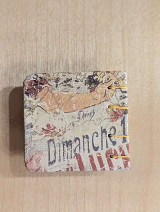 Journal: Vintage mini book