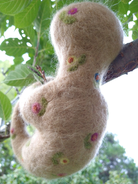 Seraphine Sloth Felted Animal