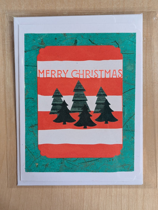 Greeting Card: Bright and Bold Christmas Wishes