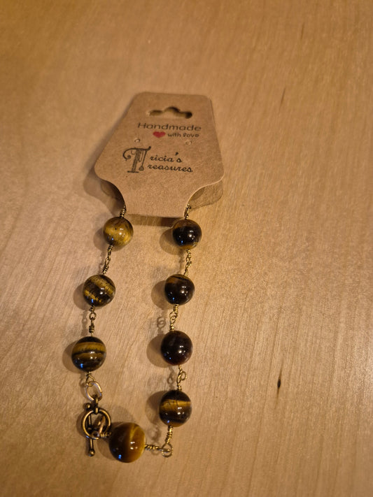 Bracelet: Tiger's eye