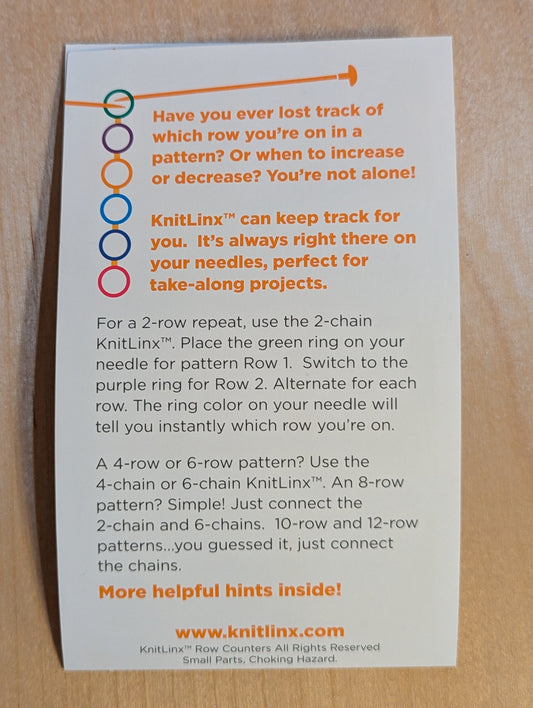 Introduction to the KnitLinx row counter knitting tool.