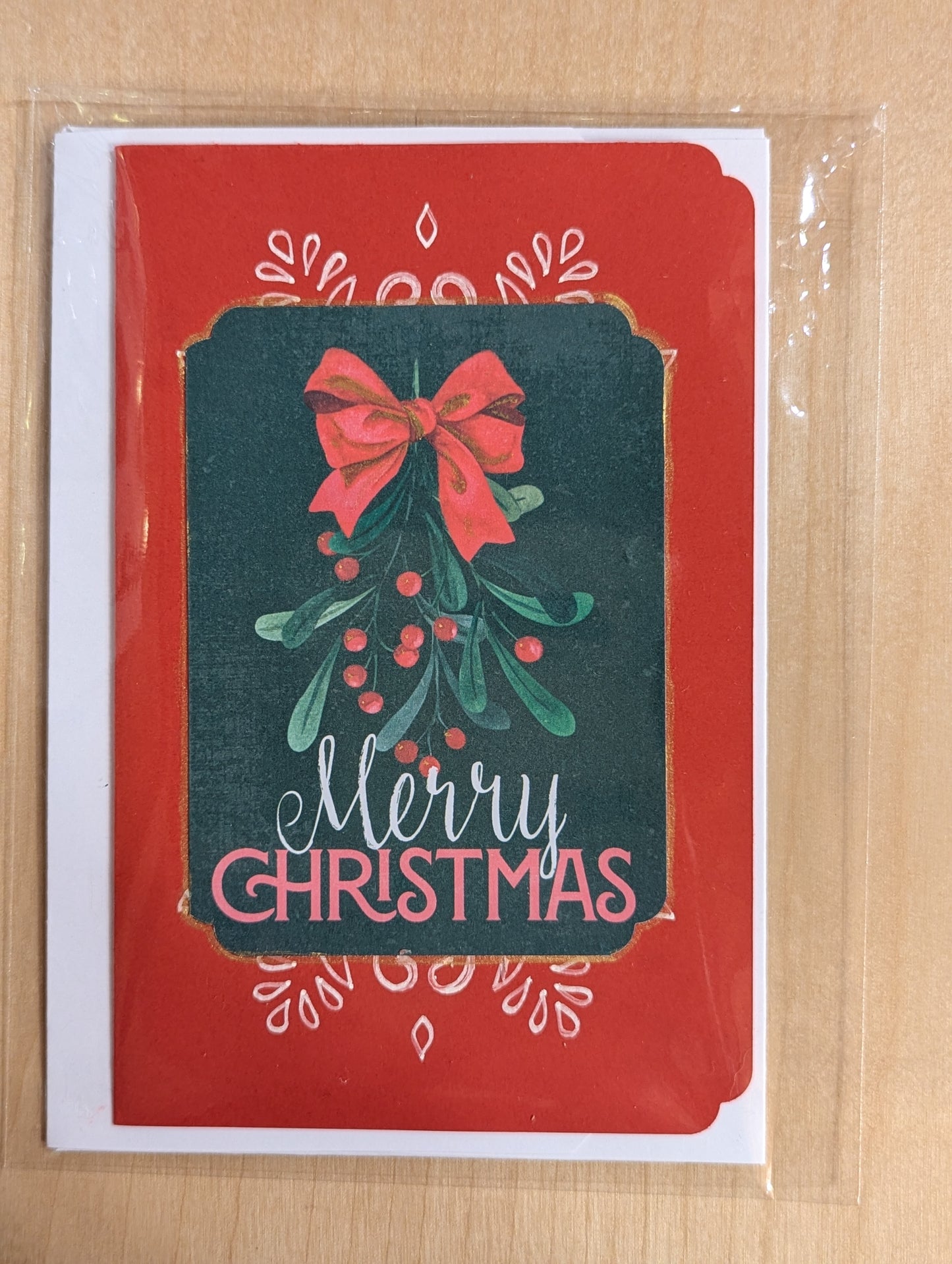 Greeting Card: Merry Mistletoe