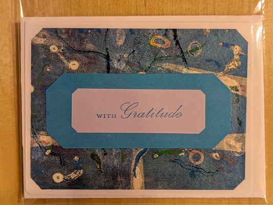 Greeting Card: With Gratitude