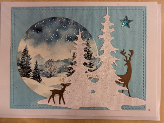 Greeting Cards: Serene Wishes, set of 4