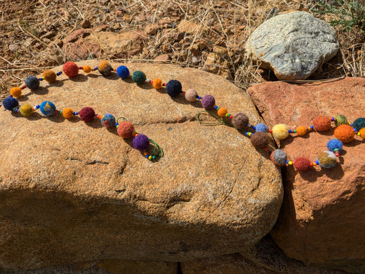 Woolen Beads Garland