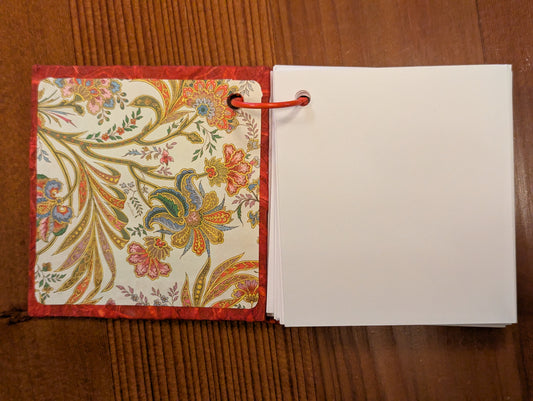Notepad: Red Florentine