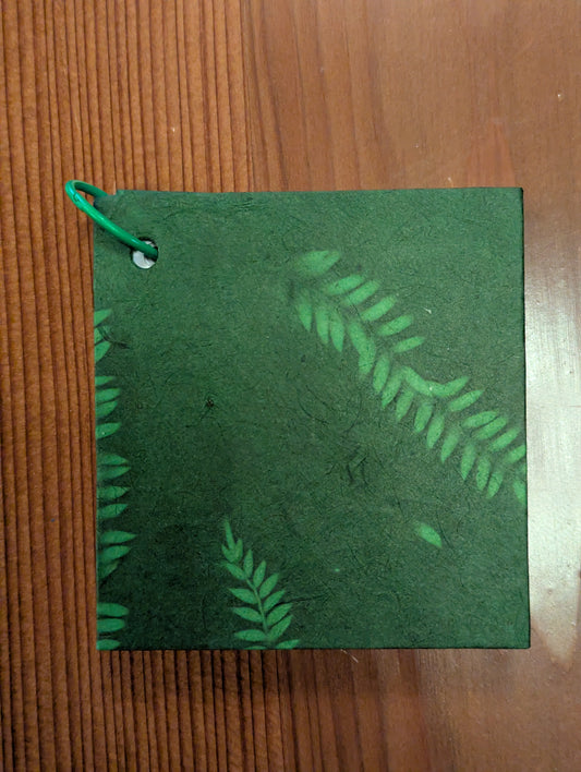 Notepad: Green Fern