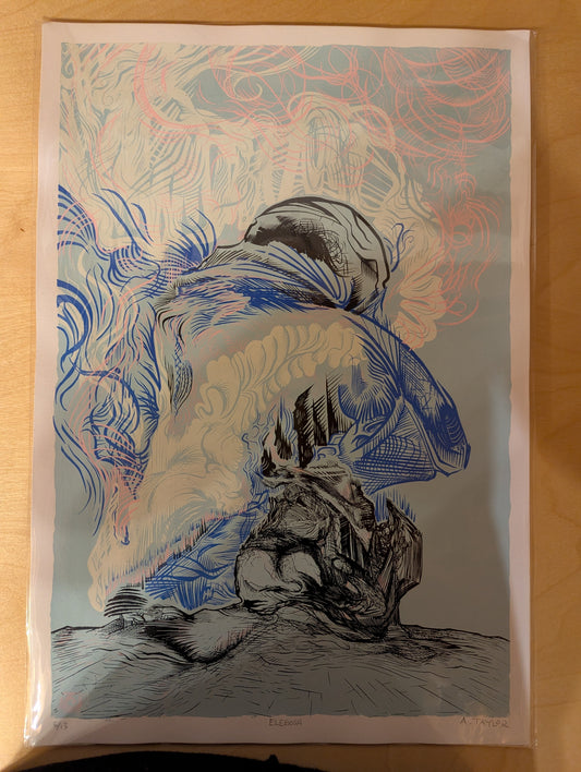 Silkscreen: Elegosa 13x19