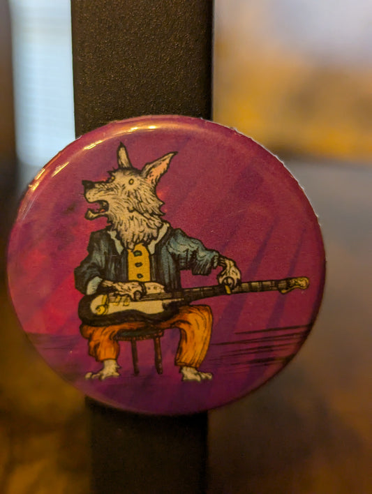 Magnet: Animal Band, Electric slide guitar wolf
