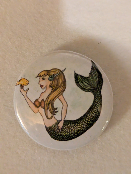 Pin: Mermaid and friend