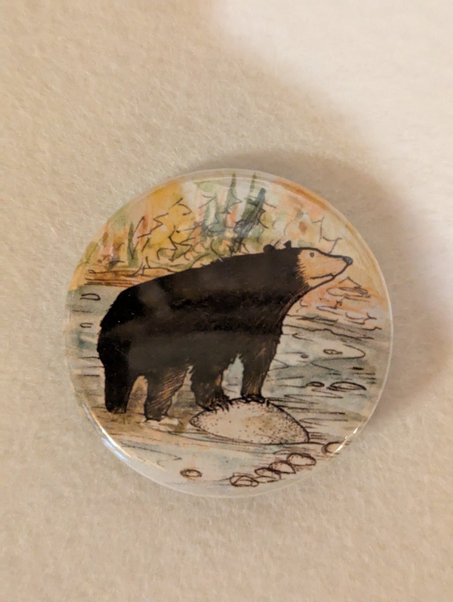 Pin: Bear in the Woods