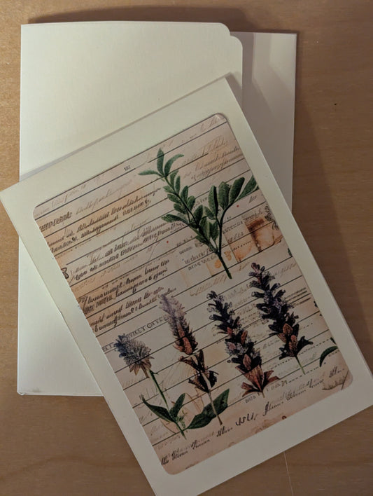 Card: Lavender