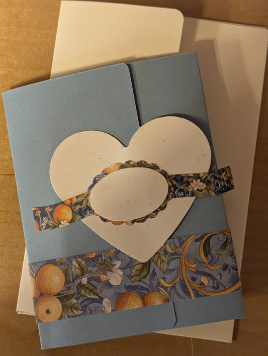 Card: Tri-fold Heart