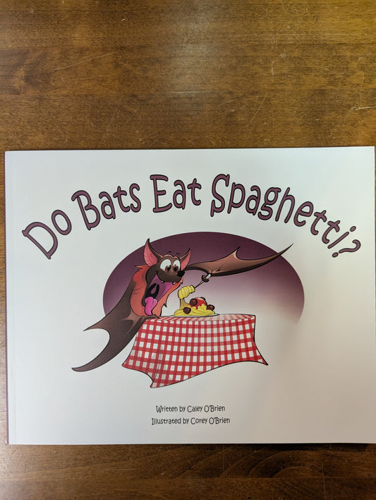 Softcover book: Do Bats Eat Spaghetti?