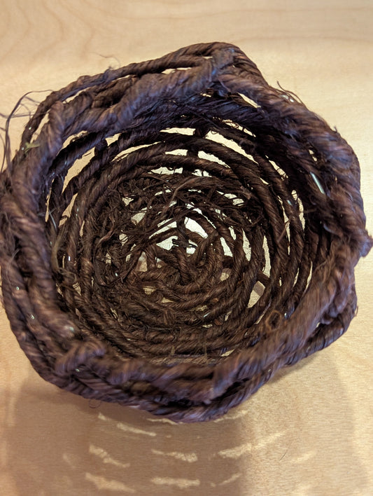 Sculpture: Nest, brown sisal