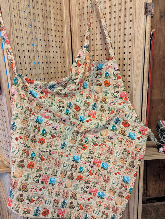 Vintage Floral Apron