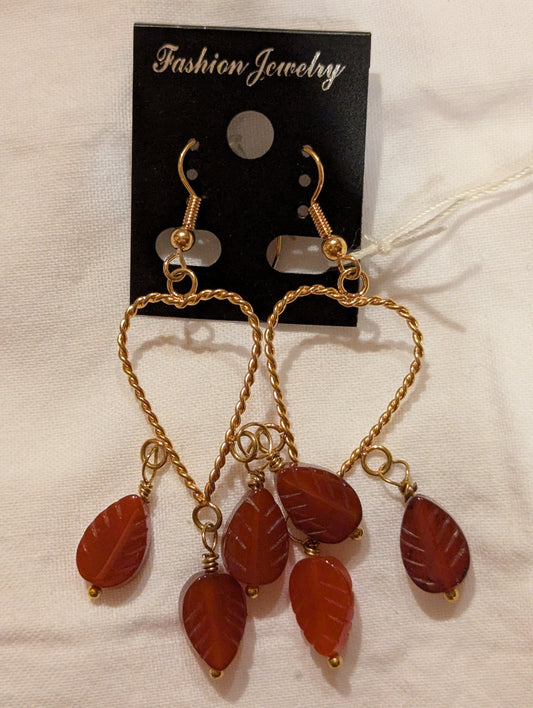 Earrings: Autumn love