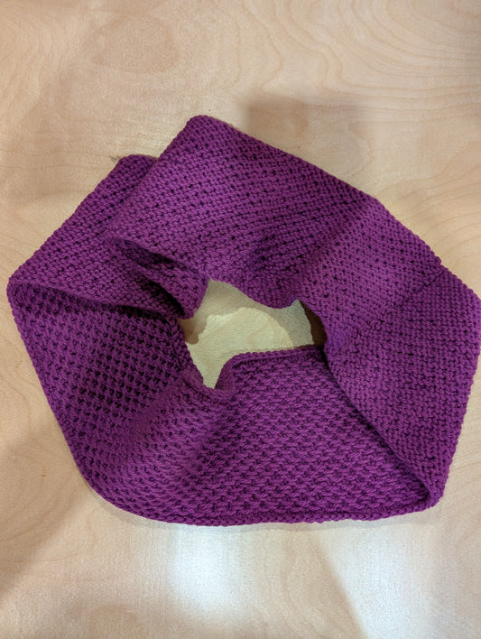Violet neckwarmer
