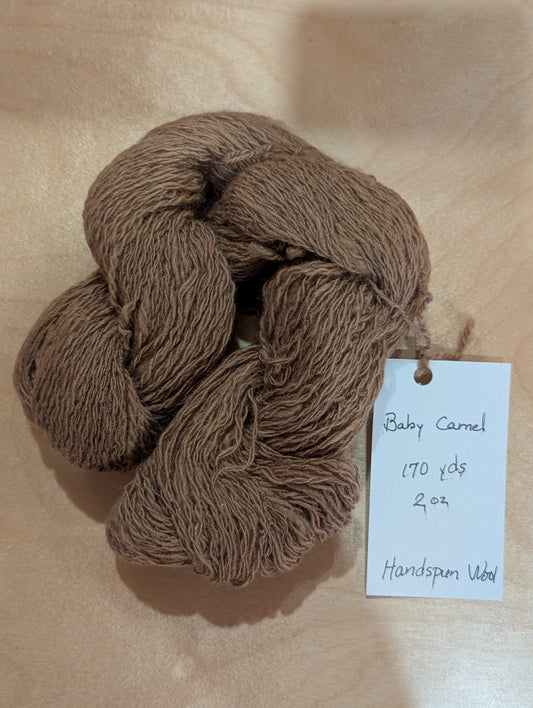 Hand Spun Baby Camel, 170 yds, 2 oz