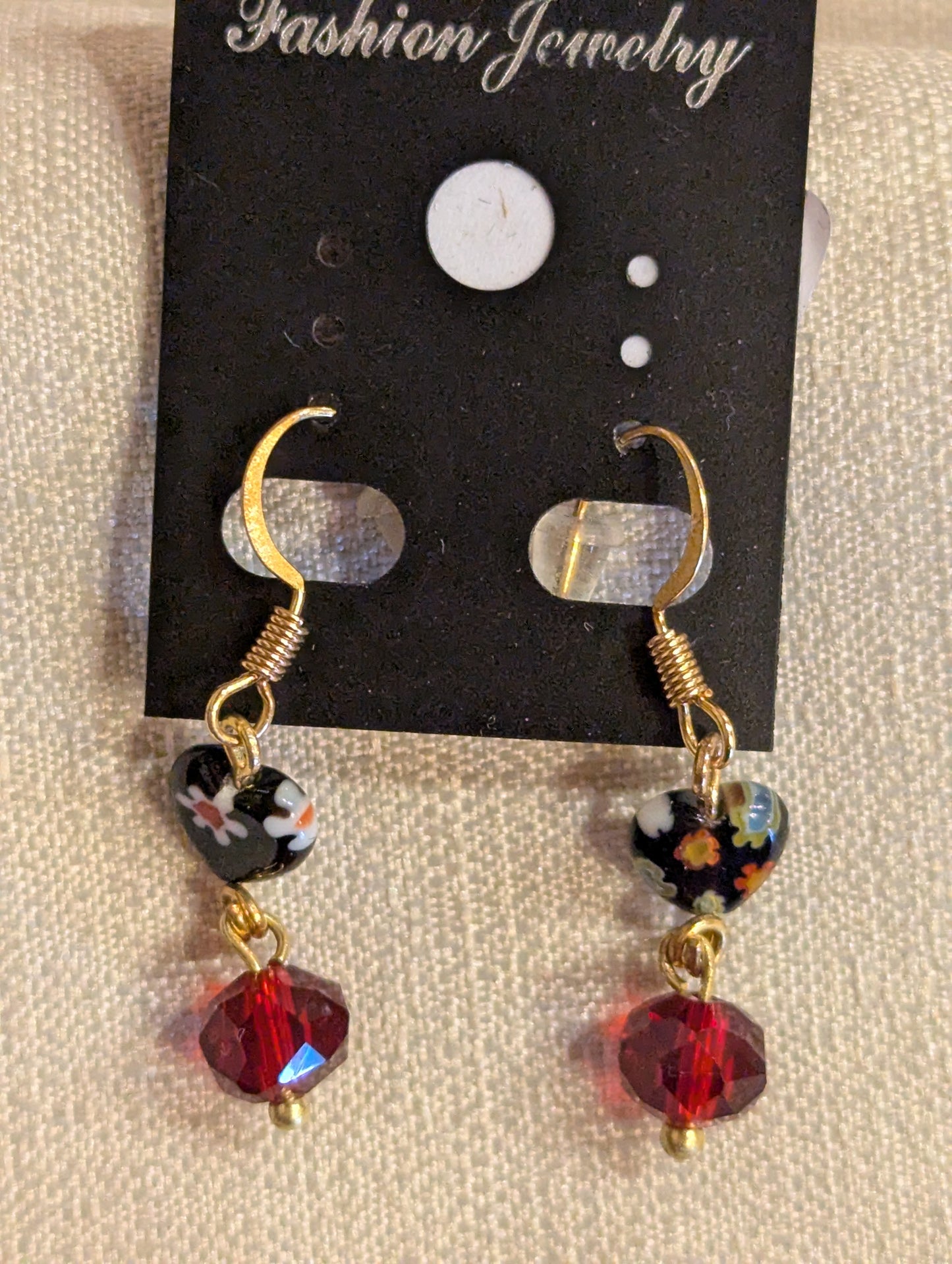 Earrings: Blue jeans baby