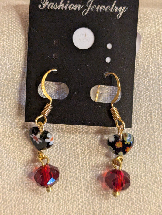 Earrings: Blue jeans baby