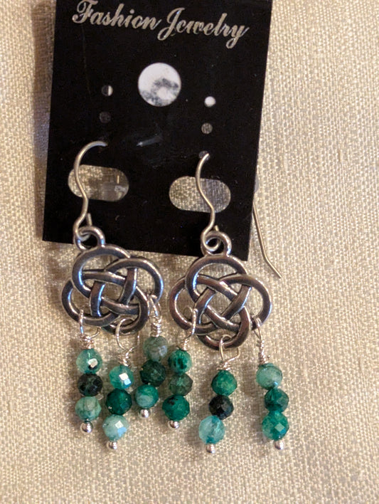Earrings: Celtic dreams