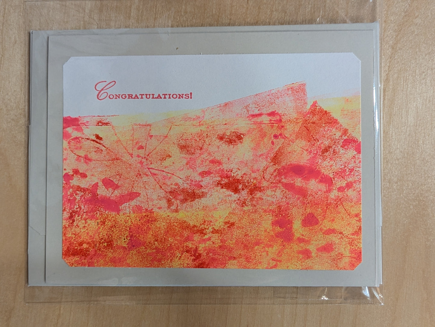 Greeting Card: Congratulations (Blank Inside)