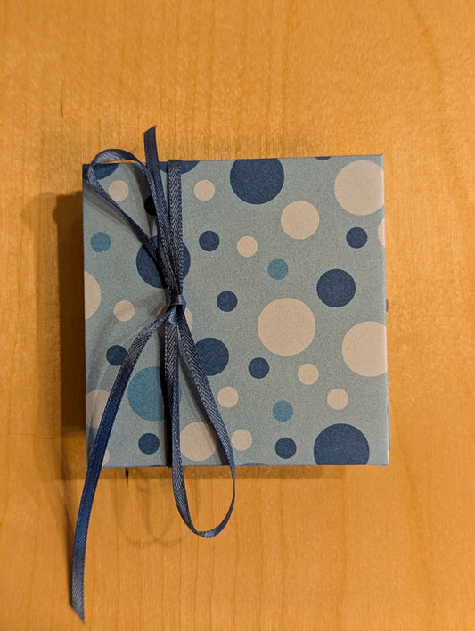 Expanding journal: Fun blue patterns