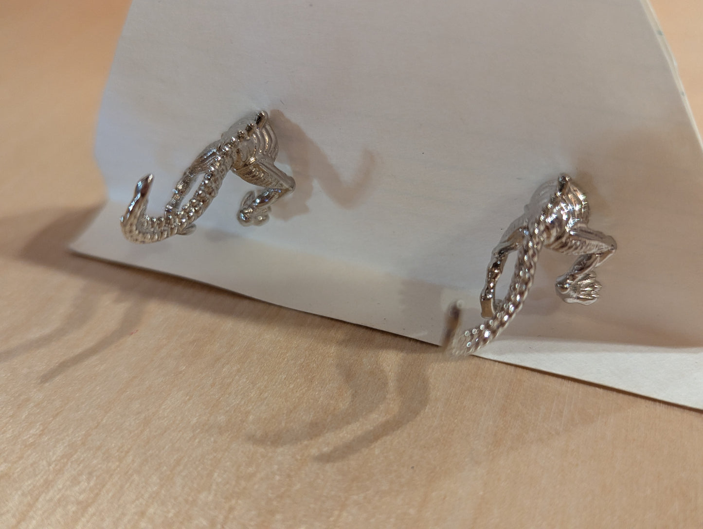 Earrings: Alien ear jackets