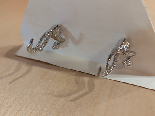 Earrings: Alien ear jackets