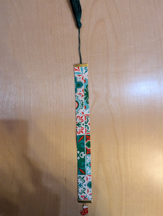 Bookmark: Winter Fleur de lis DIY Kit