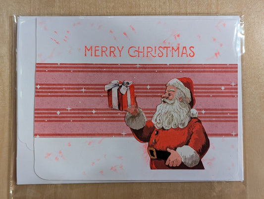 Greeting Card: Santa's Gift