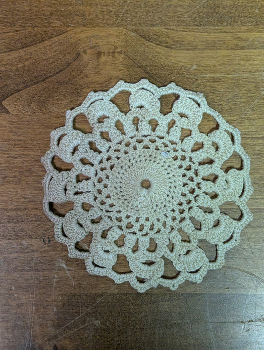 Crochet coaster